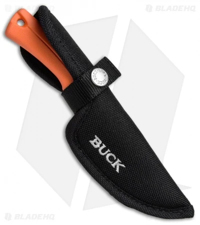 Buck Knives Buck BuckLite MAX Small Fixed Blade Knife Orange (3.1" Satin) 0673ORS-B 3 Buck Knives Buck BuckLite MAX Small Fixed Blade Knife Orange (3.1" Satin) 0673ORS-B - Image 3
