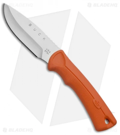 Buck Knives Buck BuckLite MAX Small Fixed Blade Knife Orange (3.1" Satin) 0673ORS-B 1 Buck Knives Buck BuckLite MAX Small Fixed Blade Knife Orange (3.1" Satin) 0673ORS-B