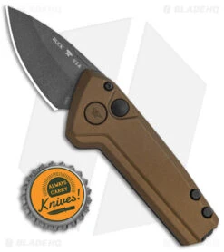 Buck Knives Buck Deploy Mini Automatic Knife Burnt Bronze (3" Gray) 0838BRS1 -SOG Store Buck Deploy Mini Auto Burnt Bronze Gray 0839BRS1 BHQ 146022 jr bottlecap
