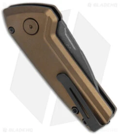 Buck Knives Buck Deploy Mini Automatic Knife Burnt Bronze (3" Gray) 0838BRS1 -SOG Store Buck Deploy Mini Auto Burnt Bronze Gray 0839BRS1 BHQ 146022 jr side