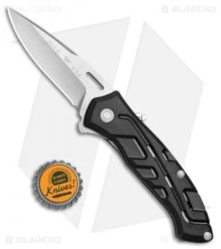 Buck Knives Buck Intertia Spring Assisted Knife Black (3.1" Satin) 0293BKS2 -SOG Store Buck Intertia SA Black 0293BKS2 BHQ 79535 jr bottlecap