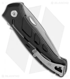 Buck Knives Buck Intertia Spring Assisted Knife Black (3.1" Satin) 0293BKS2 -SOG Store Buck Intertia SA Black 0293BKS2 BHQ 79535 jr side