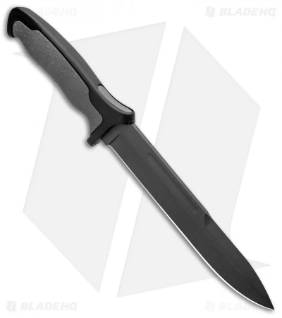Buck Knives Buck Nighthawk Hunter Tactical Fixed Blade Knife Dynaflex (7.5" Black) 0651GYS 2 Buck Knives Buck Nighthawk Hunter Tactical Fixed Blade Knife Dynaflex (7.5" Black) 0651GYS - Image 2