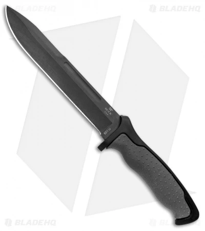 Buck Knives Buck Nighthawk Hunter Tactical Fixed Blade Knife Dynaflex (7.5" Black) 0651GYS 1 Buck Knives Buck Nighthawk Hunter Tactical Fixed Blade Knife Dynaflex (7.5" Black) 0651GYS