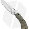 Buck Knives Buck Open Season Folding Skinner Lockback Knife OD Green Micarta (3.7" Satin)