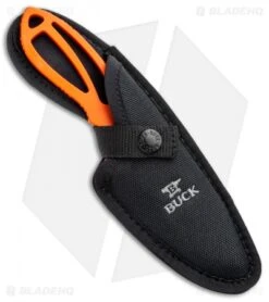Buck Knives Buck PakLite Skinner Fixed Blade Knife Orange (3.5" Satin) 0141ORS1 -SOG Store Buck PakLite Skinner Orange Satin 0141ORS1 BHQ 106685 jr sheath