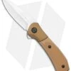 Buck Knives Buck Paradigm Spring Assisted Knife Brown G-10 (3" Satin)
