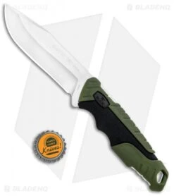 Buck Knives Buck Pursuit Large Fixed Blade Knife Green GFN (4.5" Satin) 0656GRS 7 Buck Knives Buck Pursuit Large Fixed Blade Knife Green GFN (4.5" Satin) 0656GRS -SOG Store Buck Pursuit Large Green GFN Satin 0656GRS BHQ 92937 jr bottlecap