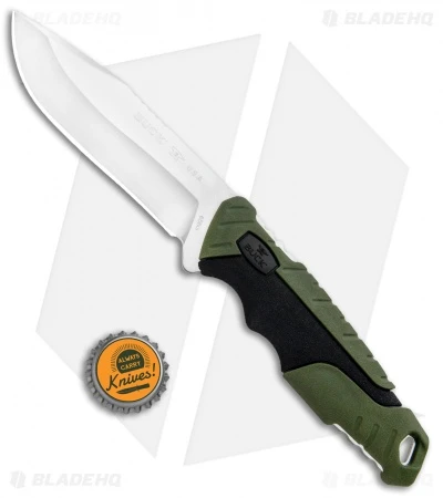 Buck Knives Buck Pursuit Large Fixed Blade Knife Green GFN (4.5" Satin) 0656GRS 4 Buck Knives Buck Pursuit Large Fixed Blade Knife Green GFN (4.5" Satin) 0656GRS - Image 4