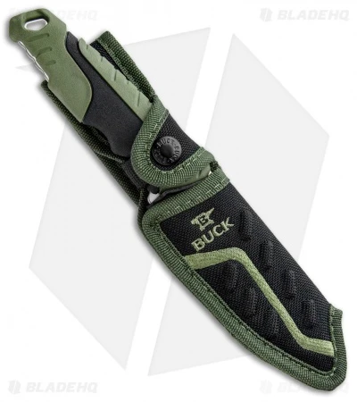 Buck Knives Buck Pursuit Large Fixed Blade Knife Green GFN (4.5" Satin) 0656GRS 3 Buck Knives Buck Pursuit Large Fixed Blade Knife Green GFN (4.5" Satin) 0656GRS - Image 3