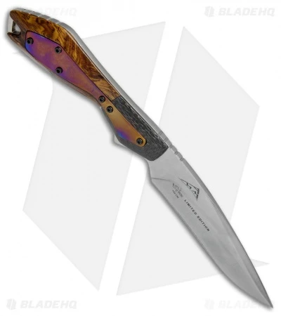 Buck Knives Buck Verge Limited Edition Fixed Blade Knife CF/Ironwood (3.75" Satin) 019IWSLE 2 Buck Knives Buck Verge Limited Edition Fixed Blade Knife CF/Ironwood (3.75" Satin) 019IWSLE - Image 2