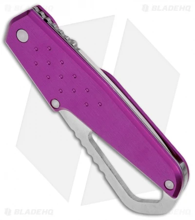 Buck Knives Buck Whittaker Approach Liner Lock Knife Purple (2.625" Satin Serr) 3 Buck Knives Buck Whittaker Approach Liner Lock Knife Purple (2.625" Satin Serr) - Image 3