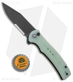 CIVIVI Cogent Button Lock Knife Natural Jade G-10 (3.5" Black Serr) C20038E-3 7 CIVIVI Cogent Button Lock Knife Natural Jade G-10 (3.5" Black Serr) C20038E-3 -SOG Store CIVIVI Cogent Button Lock Fipper Jade G 10 Black Serr C20038E 3 BHQ 137739 jr bottlecap