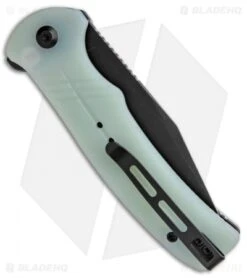 CIVIVI Cogent Button Lock Knife Natural Jade G-10 (3.5" Black Serr) C20038E-3 6 CIVIVI Cogent Button Lock Knife Natural Jade G-10 (3.5" Black Serr) C20038E-3 -SOG Store CIVIVI Cogent Button Lock Fipper Jade G 10 Black Serr C20038E 3 BHQ 137739 jr side