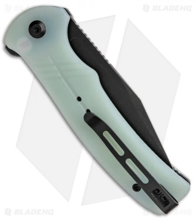 CIVIVI Cogent Button Lock Knife Natural Jade G-10 (3.5" Black Serr) C20038E-3 3 CIVIVI Cogent Button Lock Knife Natural Jade G-10 (3.5" Black Serr) C20038E-3 - Image 3
