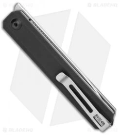 CIVIVI Exarch Liner Lock Knife Black G-10 (3.22" Satin) C2003C -SOG Store CIVIVI Exarch LL Black G 10 Satin C2003C BHQ 110925 jr side