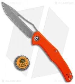 CIVIVI Fracture Drop Point Slip Joint Knife Orange G-10 (3.5" BB/SW) C2009C 7 CIVIVI Fracture Drop Point Slip Joint Knife Orange G-10 (3.5" BB/SW) C2009C -SOG Store CIVIVI Fracture SJ Orange G 10 SW DP C2009C BHQ 114172 jr bottlecap