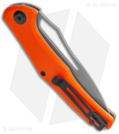 CIVIVI Fracture Drop Point Slip Joint Knife Orange G-10 (3.5" BB/SW) C2009C 3 CIVIVI Fracture Drop Point Slip Joint Knife Orange G-10 (3.5" BB/SW) C2009C - Image 3