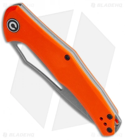 CIVIVI Fracture Drop Point Slip Joint Knife Orange G-10 (3.5" BB/SW) C2009C 2 CIVIVI Fracture Drop Point Slip Joint Knife Orange G-10 (3.5" BB/SW) C2009C - Image 2