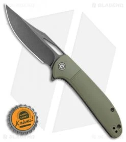 CIVIVI Ortis Liner Lock Knife OD Green FRN (3.2" Black) C2013C -SOG Store CIVIVI Ortis Liner Lock Knife OD Green FRN 3.2 Black C2013C BHQ 115974 LS Bottlecap