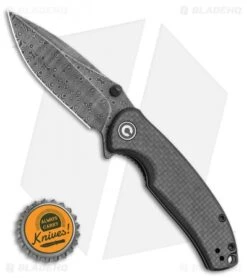 CIVIVI Pintail Liner Lock Knife Twill CF/Black G-10 (3" Damascus) C2020DS-1 7 CIVIVI Pintail Liner Lock Knife Twill CF/Black G-10 (3" Damascus) C2020DS-1 -SOG Store CIVIVI Pintail Liner Lock Knife Twill CF Black G 10 3.00 Damascus C2020DS 1 BHQ 118012 LS Bottlecap
