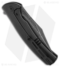 CIVIVI Sinisys Frame Lock Knife Twill CF/Steel (3.7" Damascus) C20039-DS1 -SOG Store CIVIVI Sinisys FL Twill CF Steel Damascus BHQ 174428 jr side