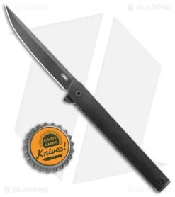 CRKT CEO Flipper Liner Lock Knife Black GRN (3.25" Black) 7 CRKT CEO Flipper Liner Lock Knife Black GRN (3.25" Black) -SOG Store CRKT CEO Black Glass Reinforced Nylon LL Black BHQ 138962 jr bottlecap