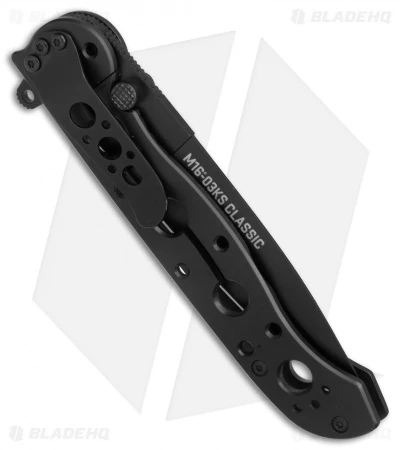 CRKT Carson M16-03KS Frame Lock Flipper Knife (3.55" Black) 2 CRKT Carson M16-03KS Frame Lock Flipper Knife (3.55" Black) - Image 2