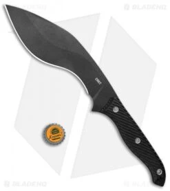 CRKT Clever Girl Kukri Fixed Blade Knife Black G-10 (7.75" Black) -SOG Store CRKT Clever Girl Kukri Fixed Blade Black BHQ 138972 jr bottlecap