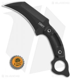 CRKT Du Hoc Karambit Fixed Blade Knife (5.1" Black) 2630 -SOG Store CRKT Du Hoc Karambit Black BHQ 85386 er bottlecap