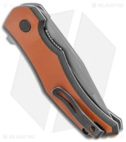 CRKT Fawkes Spring Assisted Knife Brown/Orange G-10 (2.75" Bead Blast) -SOG Store CRKT Fawkes Dust Layer G 10 LL DP BB BHQ 138957 jr side