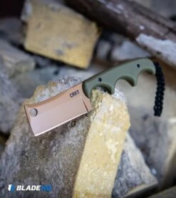 CRKT Folts Desert Warrior Minimalist Cleaver Neck Knife (2.1" Copper D2) -SOG Store CRKT Folts Desert Warrior Minimalist Cleaver Neck Knife Copper D2 BHQ 114000 kp bricks web