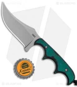 CRKT Folts Minimalist Persian Neck Knife Green G-10 (2.1" Bead Blast) 2379 -SOG Store CRKT Folts Minimalist Persian Neck Green G 10 BB 2379 BHQ 126213 jr bottlecap