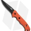 CRKT Hammond Cruiser LAWKS Liner Lock Knife Orange (3.75" Black) 7904ORB