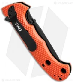 CRKT Hammond Cruiser LAWKS Liner Lock Knife Orange (3.75" Black) 7904ORB -SOG Store CRKT Hammond Cruiser Orange Black CR7904ORB BHQ 87148 jr side 2
