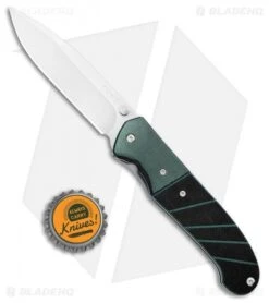 CRKT Ignitor Spring Assisted Knife Black & Green G10 (3.38" Satin) 6850 -SOG Store CRKT Ignitor SA Black Green G 10 Satin 6850 BHQ 4374 jr bottlecap