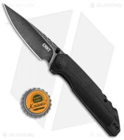 CRKT Lerch Fast Lane OutBurst Assisted Knife Black (3.5 " Black) 7045 -SOG Store CRKT Lerch Fast Lane OutBurst Assited Black Black 7045 BHQ 92315 jr bottlecap