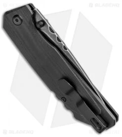 CRKT Lerch Fast Lane OutBurst Assisted Knife Black (3.5 " Black) 7045 -SOG Store CRKT Lerch Fast Lane OutBurst Assited Black Black 7045 BHQ 92315 jr side