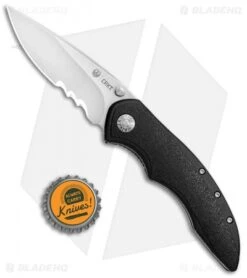 CRKT Ruger Knives High-Brass Spring Assisted Knife Black (3.2" Satin Serr) R2601 7 CRKT Ruger Knives High-Brass Spring Assisted Knife Black (3.2" Satin Serr) R2601 -SOG Store CRKT Ruger High Brass SA Black Satin Serr R2602 BHQ 76861 jr bottlecap