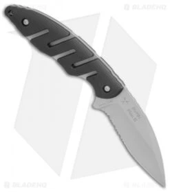 CRKT Ryan Plan B Fixed Blade Knife Zytel (2.8" Bead Blast Serr) 2813 -SOG Store CRKT Ryan Plan B zytel bb serr 2813 BHQ 69080 er side