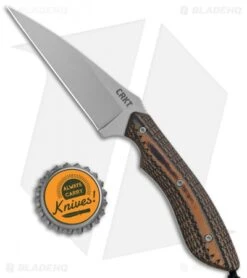 CRKT S.P.E.W. Knife Small Pocket Everyday Wharncliffe (3" Bead Blast) 2388 SPEW -SOG Store CRKT S.P.E.W. Small Pocket Everyday Wharncliffe BB 2388 BHQ 11431 jr bottlecap