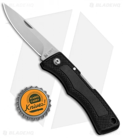CRKT Wrangler Lockback Knife Black Zytel (2.6" Bead Blast) 6401 4 CRKT Wrangler Lockback Knife Black Zytel (2.6" Bead Blast) 6401 - Image 4