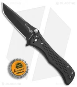 Camillus Blaze Tanto Spring Assisted Knife Black Zytel (2.8" Black) 717 -SOG Store Camillus Blaze black zytel black 717 BHQ 67846 er size