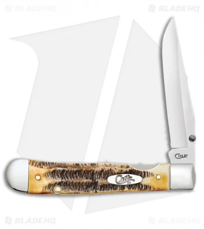 Case Kickstart TrapperLock Assisted Knife BoneStag (6.5154AC SS) 1 Case Kickstart TrapperLock Assisted Knife BoneStag (6.5154AC SS)
