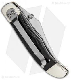 Case Kickstart Mid-Folding Hunter Assisted Knife Rough Black (61265AC SS) -SOG Store Case Kickstart Mid Folding Hunter Assisted Rough Black SS 60442 BHQ 87641 jr side