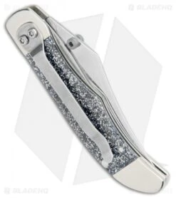 Case Kickstart SparXX Silver Stardust Kirinite Smooth Mid Folding Hunter A/O -SOG Store Case Kickstart SparXX Silver Startdust Kirinite Smooth 23523 BHQ 101111 jr side