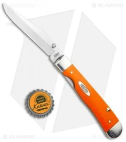 Case Kickstart TrapperLock Assisted Knife Synthetic Orange (4154AC SS) 7 Case Kickstart TrapperLock Assisted Knife Synthetic Orange (4154AC SS) -SOG Store Case Kickstart TrapperLock Assited Synthetic Orange SS 80511 BHQ 95057 jr bottlecap