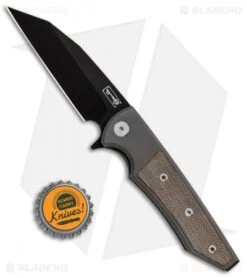 Chaves Ultramar Sangre Street Flipper Knife Green Canvas Micarta (3.4" Black SW) -SOG Store Chaves Ultramar Sangre Street Green Canvas BHQ 85464 jr bottlecap