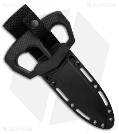 Cold Steel Chaos Push Knife Fixed Blade Knife (5" Black) 80NT3 3 Cold Steel Chaos Push Knife Fixed Blade Knife (5" Black) 80NT3 - Image 3