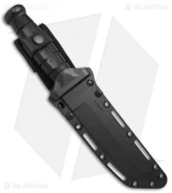 Cold Steel Leatherneck Tanto Fixed Blade Knife (7" Black Powdercoat D2) 39LSFCT -SOG Store Cold Steel Leatherneck Tanto Black Powdercoat 39LSFCT BHQ 52032 jr sheath